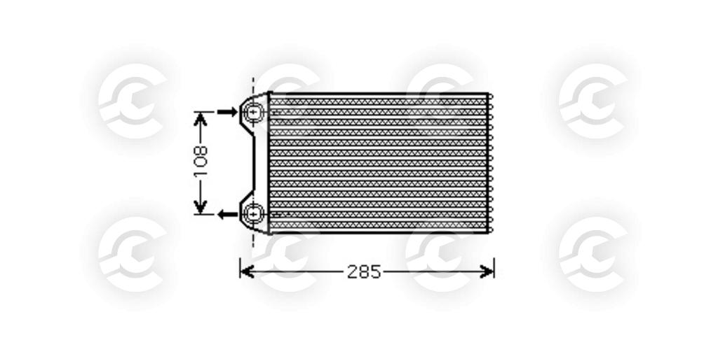 RISCALDATORE per AUDI, SEAT EXEO e EXEO ST