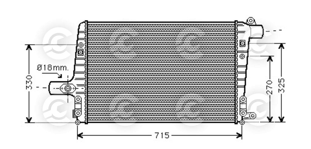 INTERCOOLER per AUDI A6 C5 e A6 C5 Avant