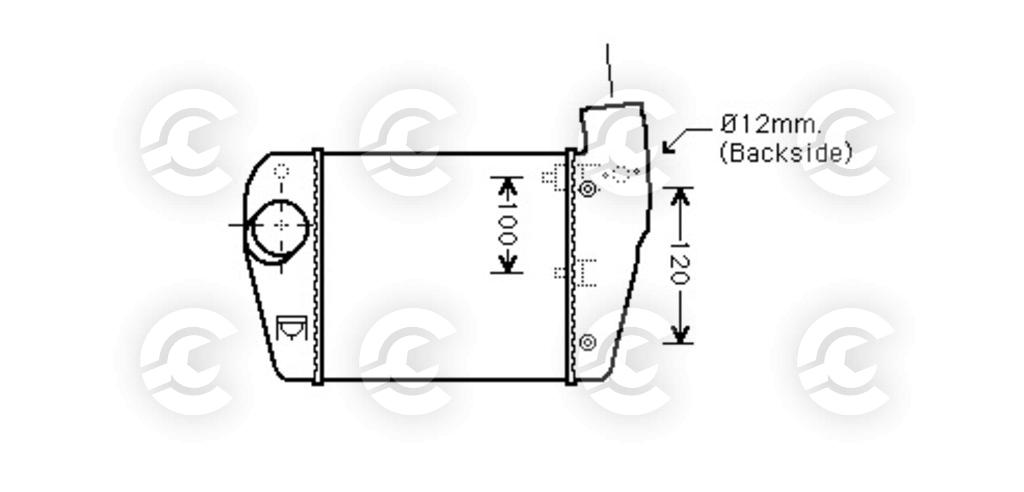 INTERCOOLER per AUDI A6 C6 e A6 C6 Avant