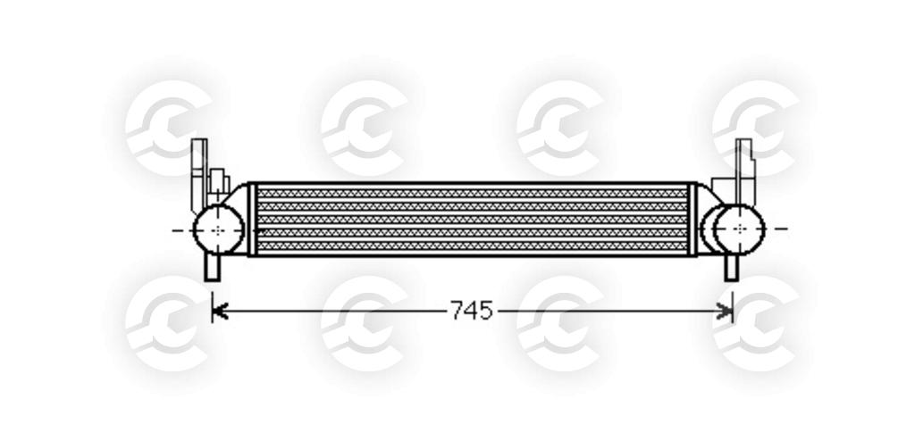 INTERCOOLER per VOLKSWAGEN POLO Van e POLO V, AUDI A1 e A1 Sportback, SEAT e SKODA