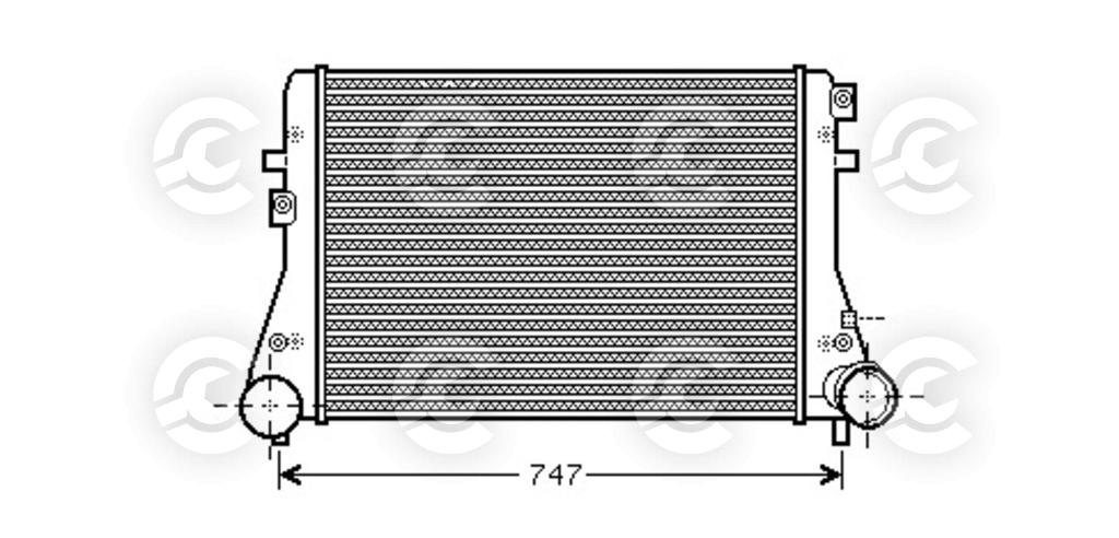 INTERCOOLER per AUDI, SEAT, SKODA e VOLKSWAGEN