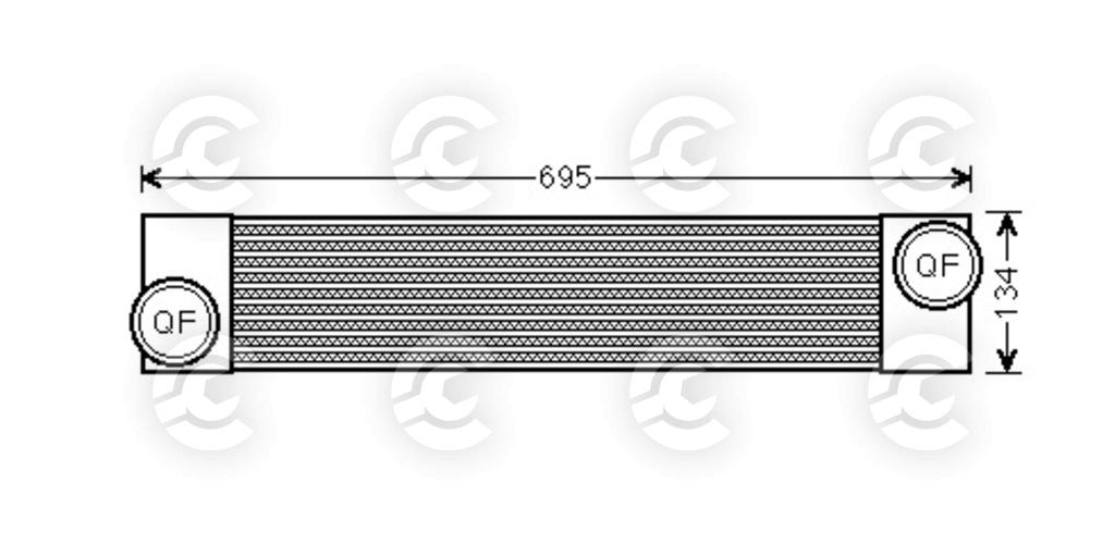 INTERCOOLER per BMW, LAND ROVER RANGE ROVER III