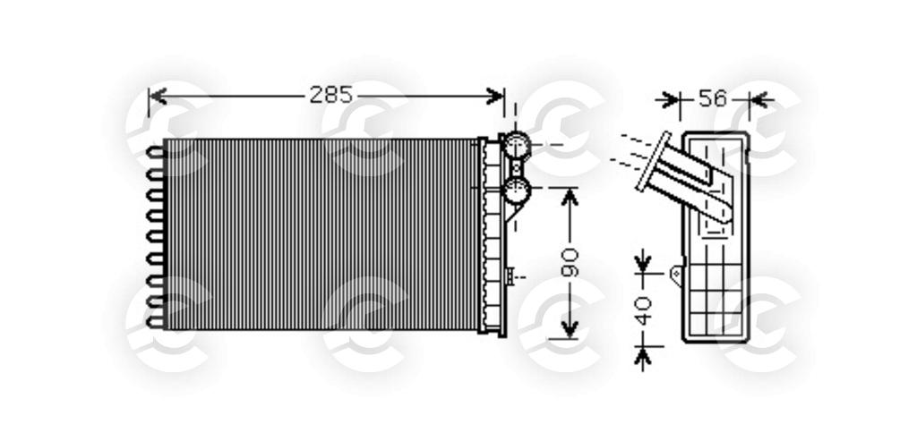 RISCALDATORE per PEUGEOT e CITROËN