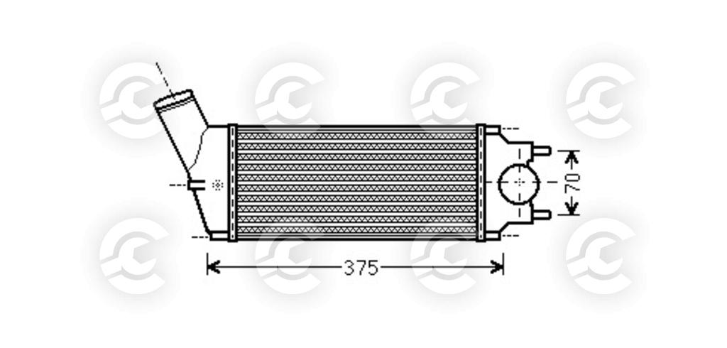 INTERCOOLER per PEUGEOT e CITROËN