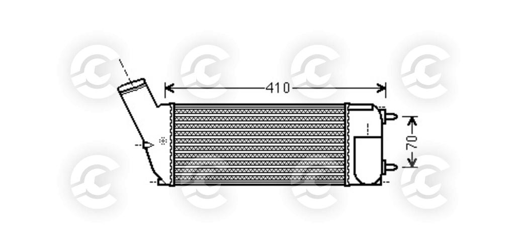 INTERCOOLER per PEUGEOT e CITROËN