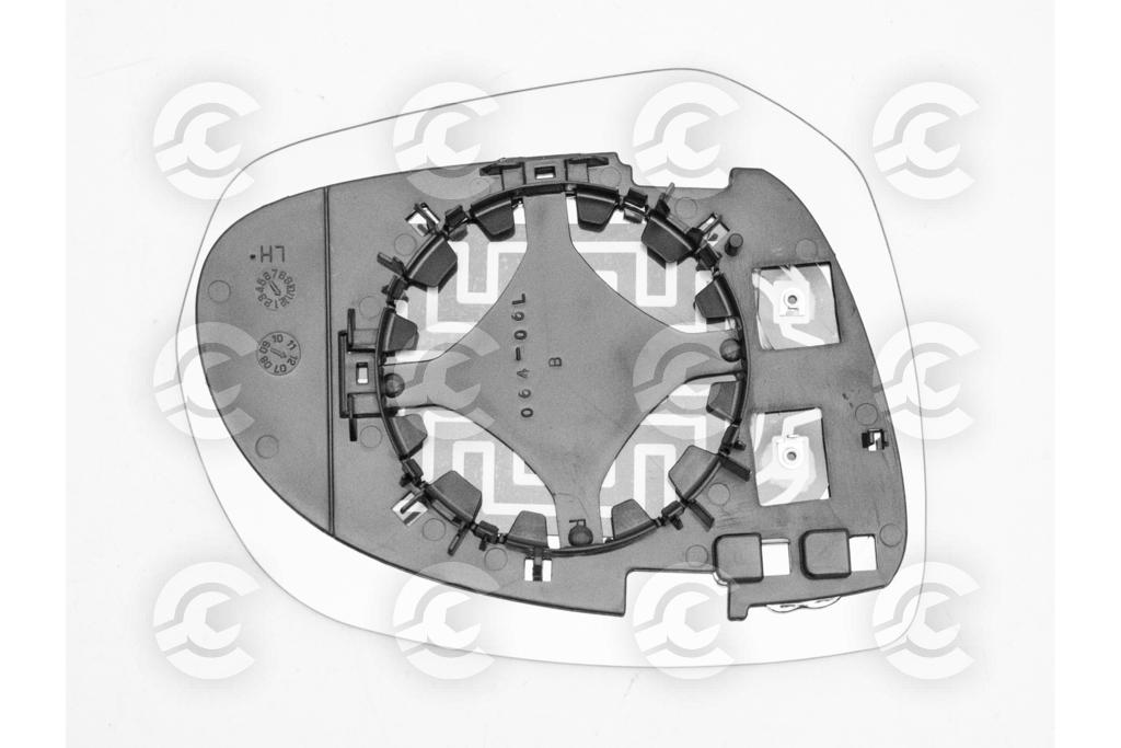 PIASTRA SPECCHIO SINISTRA per CITROËN C3 PICASSO