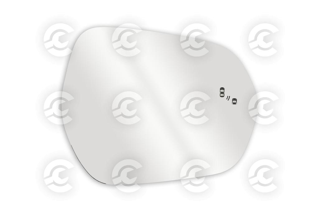 PIASTRA SPECCHIO DESTRA per FORD PUMA