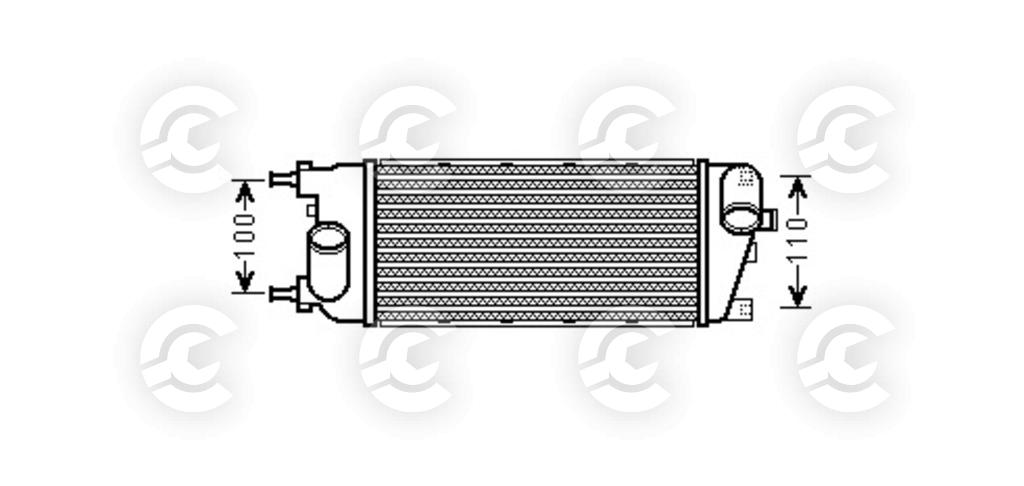 INTERCOOLER per FIAT PANDA e PANDA VAN