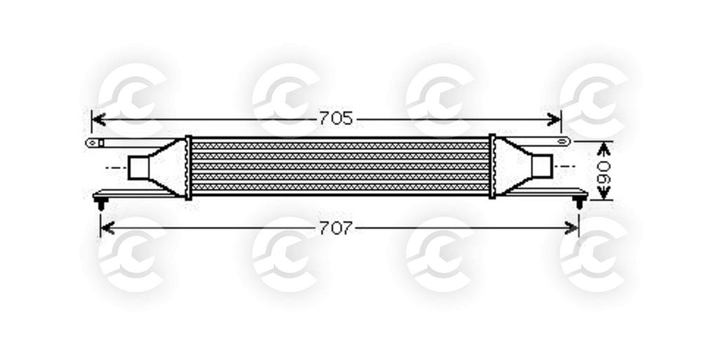 INTERCOOLER per FIAT