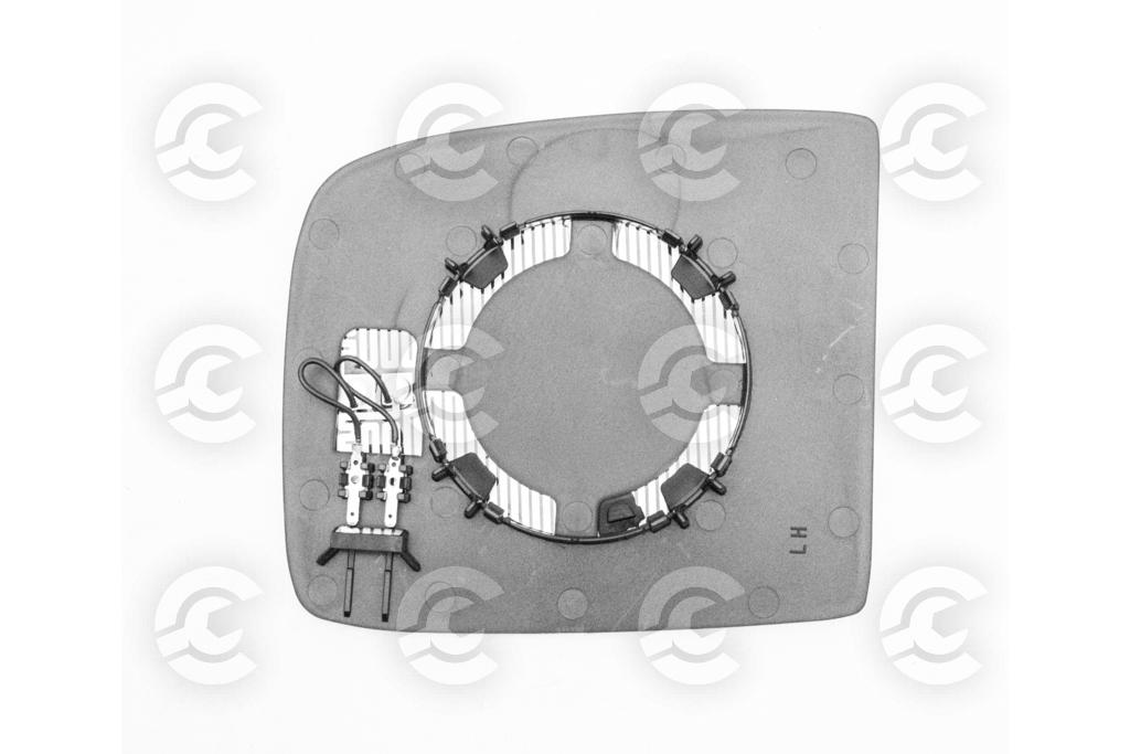 PIASTRA SPECCHIO SINISTRA per FIAT SCUDO Autobus e SCUDO Furgone