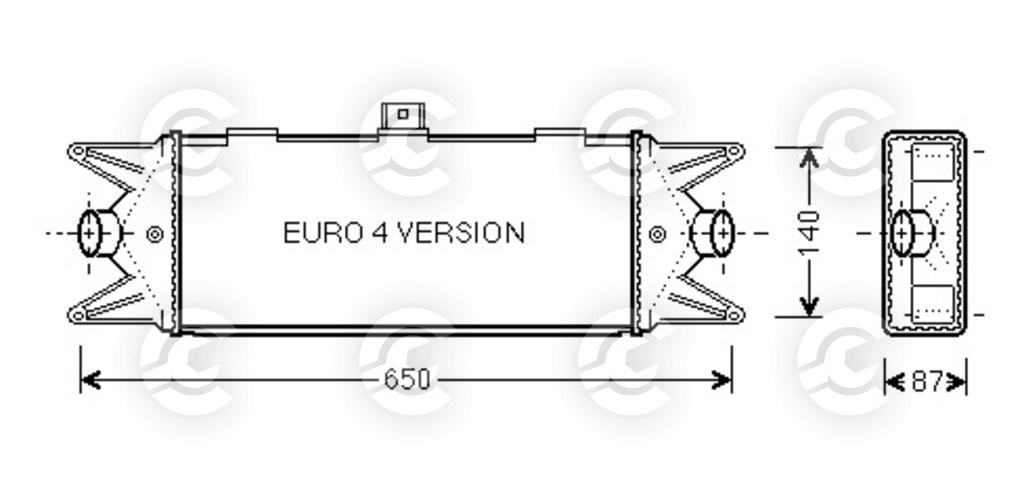 INTERCOOLER per IVECO