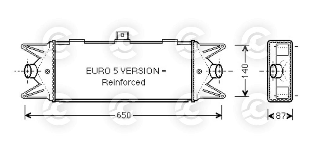 INTERCOOLER per IVECO