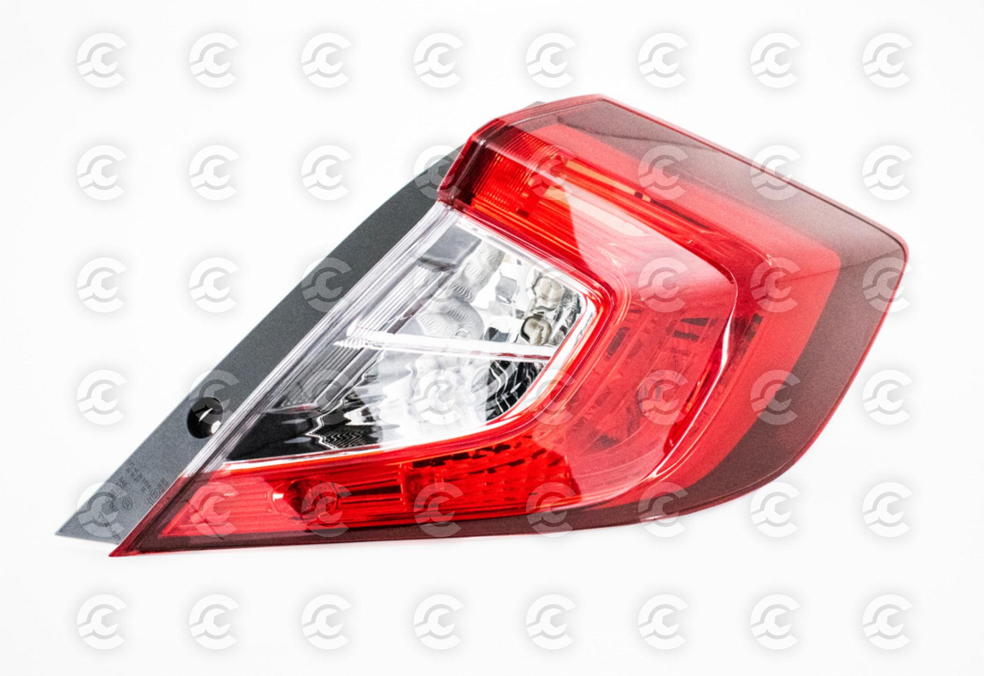 FANALE POSTERIORE DESTRO CON PORTA LAMPADA CON RETRONEBBBIA MOD. 4 PORTE per HONDA CIVIC X Tre volumi