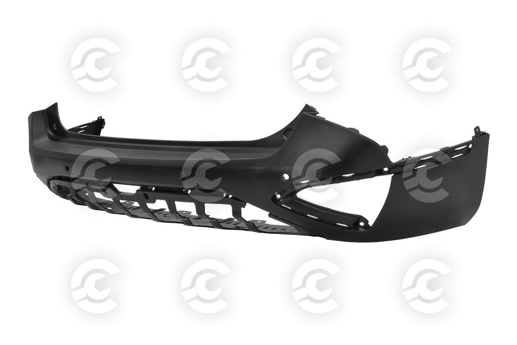 PARAURTI POSTERIORE-NERO-LISCIO DA PRIMERIZZARE-CON FORI PDC