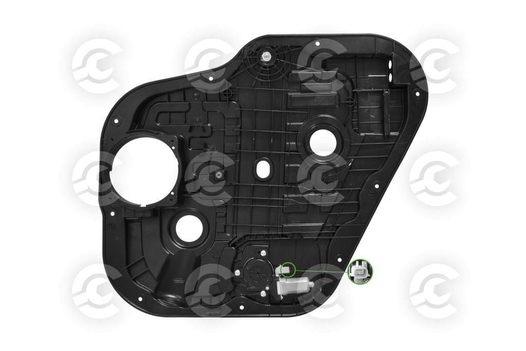 ALZACRISTALLO POSTERIORE DESTRO CON PANNELLO MOD. 5 PORTE