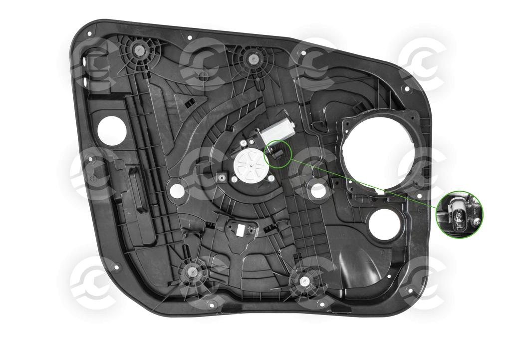 ALZACRISTALLO ANTERIORE SINISTRO CON PANNELLO MOD. 5 PORTE