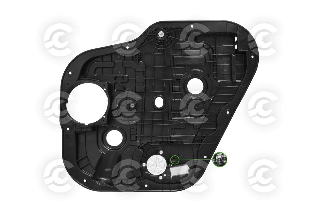 ALZACRISTALLO POSTERIORE DESTRO CON PANNELLO MOD. 5 PORTE