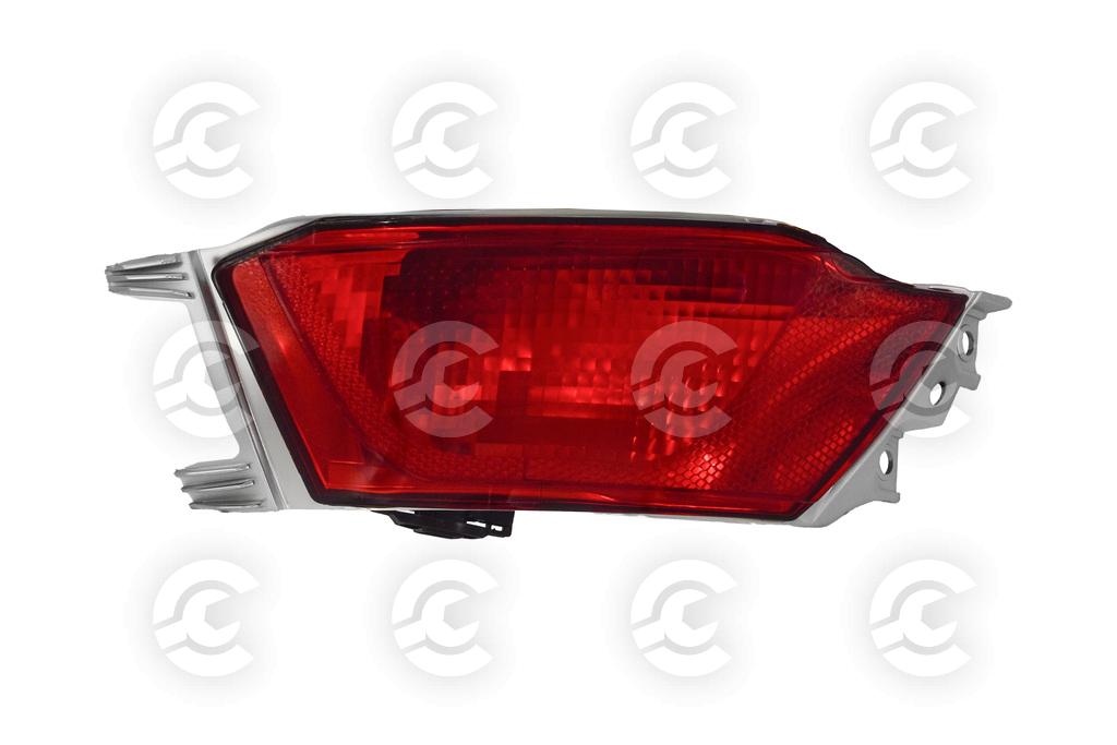 RETRONEBBIA SINISTRO-CON PORTA LAMPADA-CON LAMPADINA-CON CAVI-VERSIONE HELLA