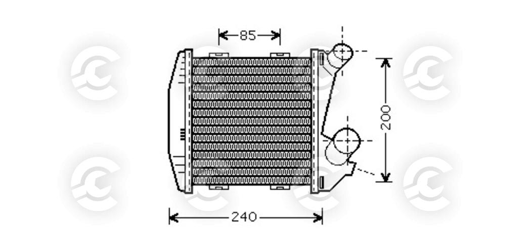 INTERCOOLER per SMART CABRIO e CITY-COUPE