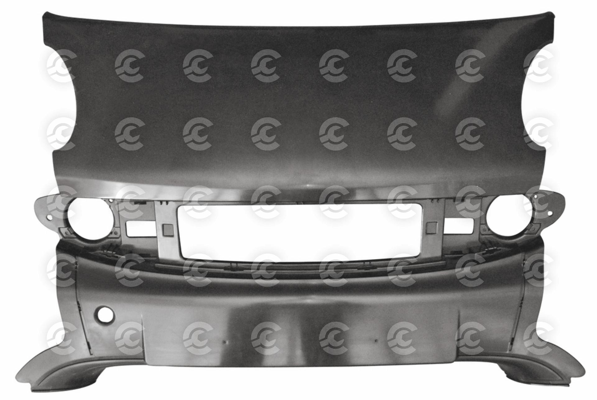 PARAURTI ANTERIORE per SMART FORTWO Coup&eacute; e FORTWO Cabrio