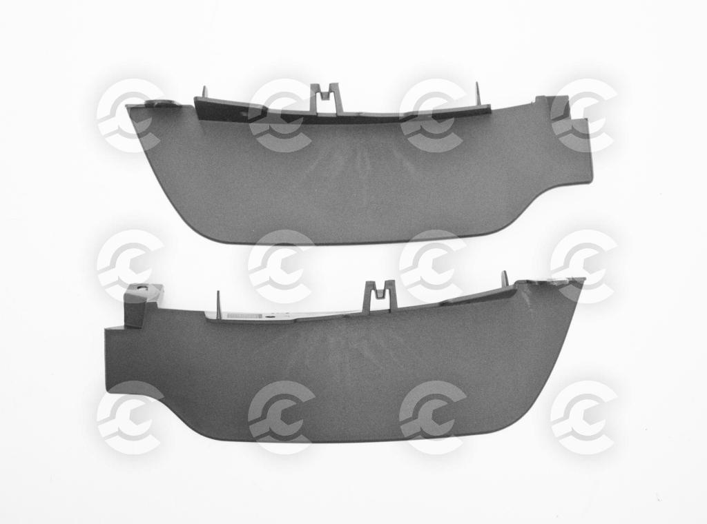 KIT SPOILER PARAURTI ANTERIORE per SMART FORTWO Coupé e FORTWO Cabriolet