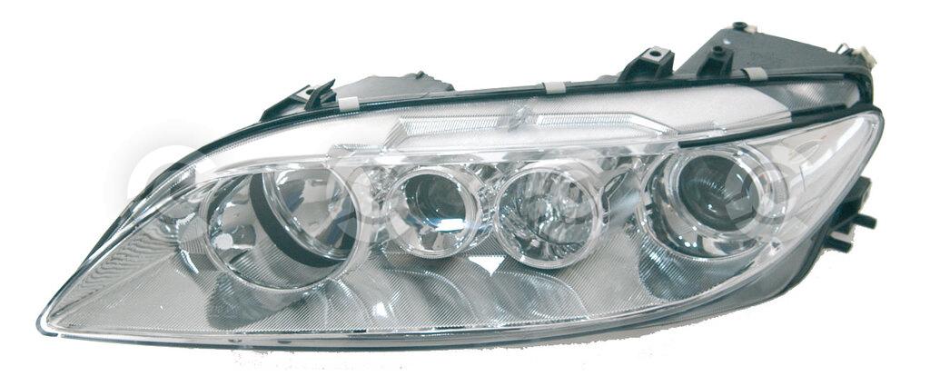 PROIETTORE SINISTRO H3+H1 per MAZDA 6 Hatchback, 6 Tre volumi e 6 Station Wagon