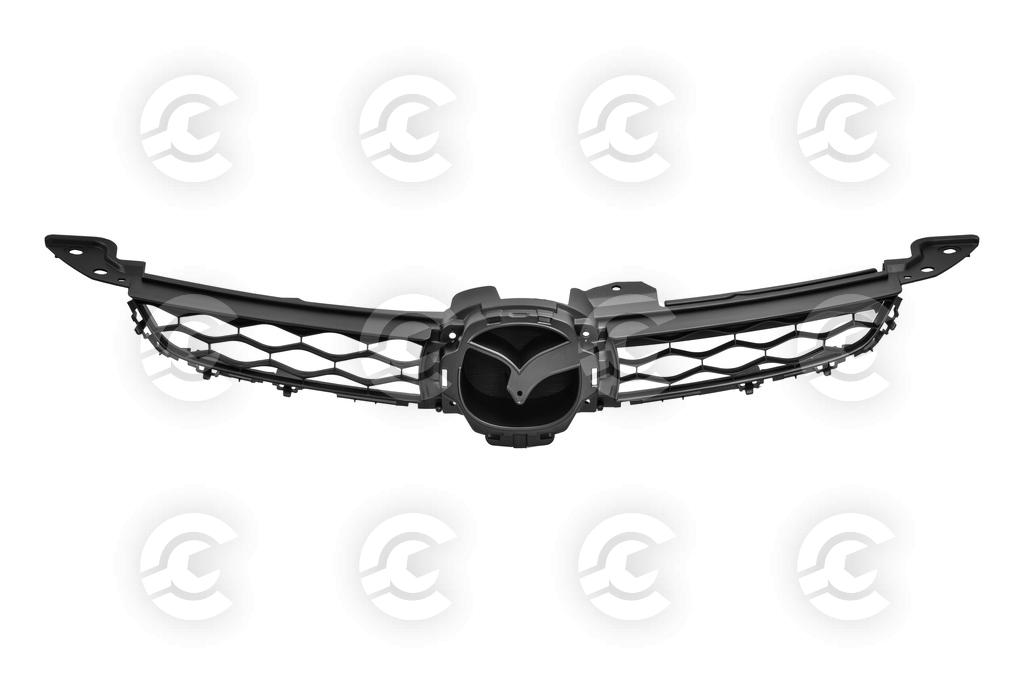 GRIGLIA RADIATORE-NERA-GOFFRATA