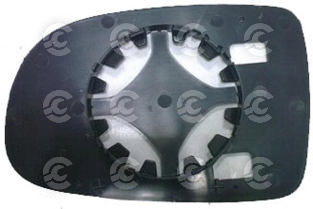 PIASTRA SPECCHIO DESTRA per OPEL CORSA C e CORSA C Furgone/hatchback