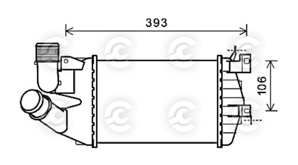 INTERCOOLER per OPEL