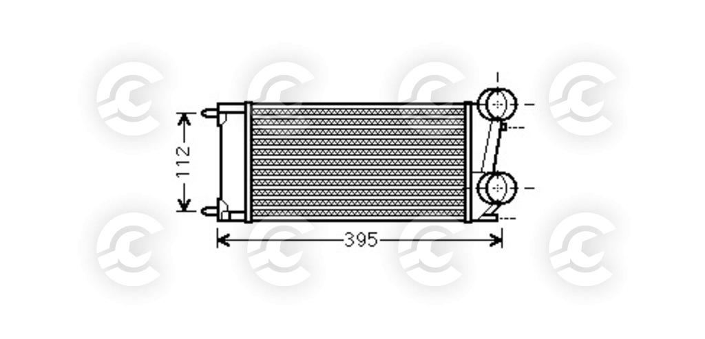 INTERCOOLER per CITROËN, DS DS 5 e PEUGEOT