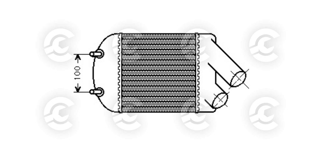 INTERCOOLER per RENAULT