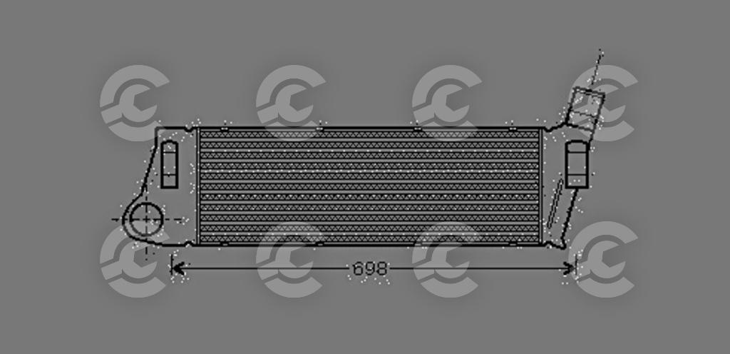 INTERCOOLER per RENAULT