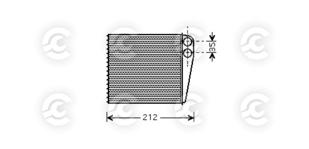 RISCALDATORE per NISSAN MICRA III, MICRA C+C III e NOTE e RENAULT