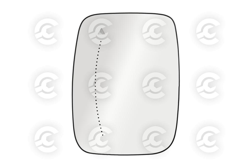 PIASTRA SPECCHIO SINISTRA-TERMICA-CON BLIS-ASFERICA