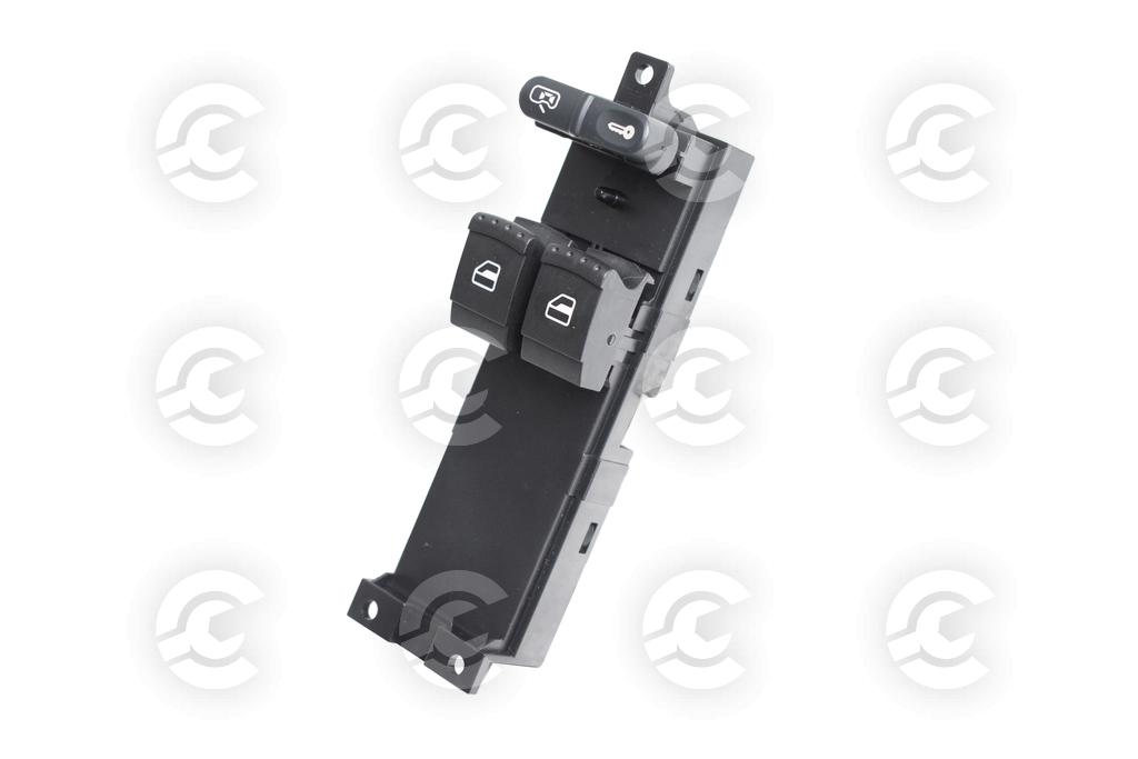 PULSANTIERA ALZACRISTALLO PORTA ANTERIORE SINISTRA per SEAT LEON e TOLEDO II, SKODA FABIA I, FABIA I Tre volumi e FABIA I Praktik, VOLKSWAGEN GOLF IV, PASSAT B5.5 Variant e PASSAT B5.5