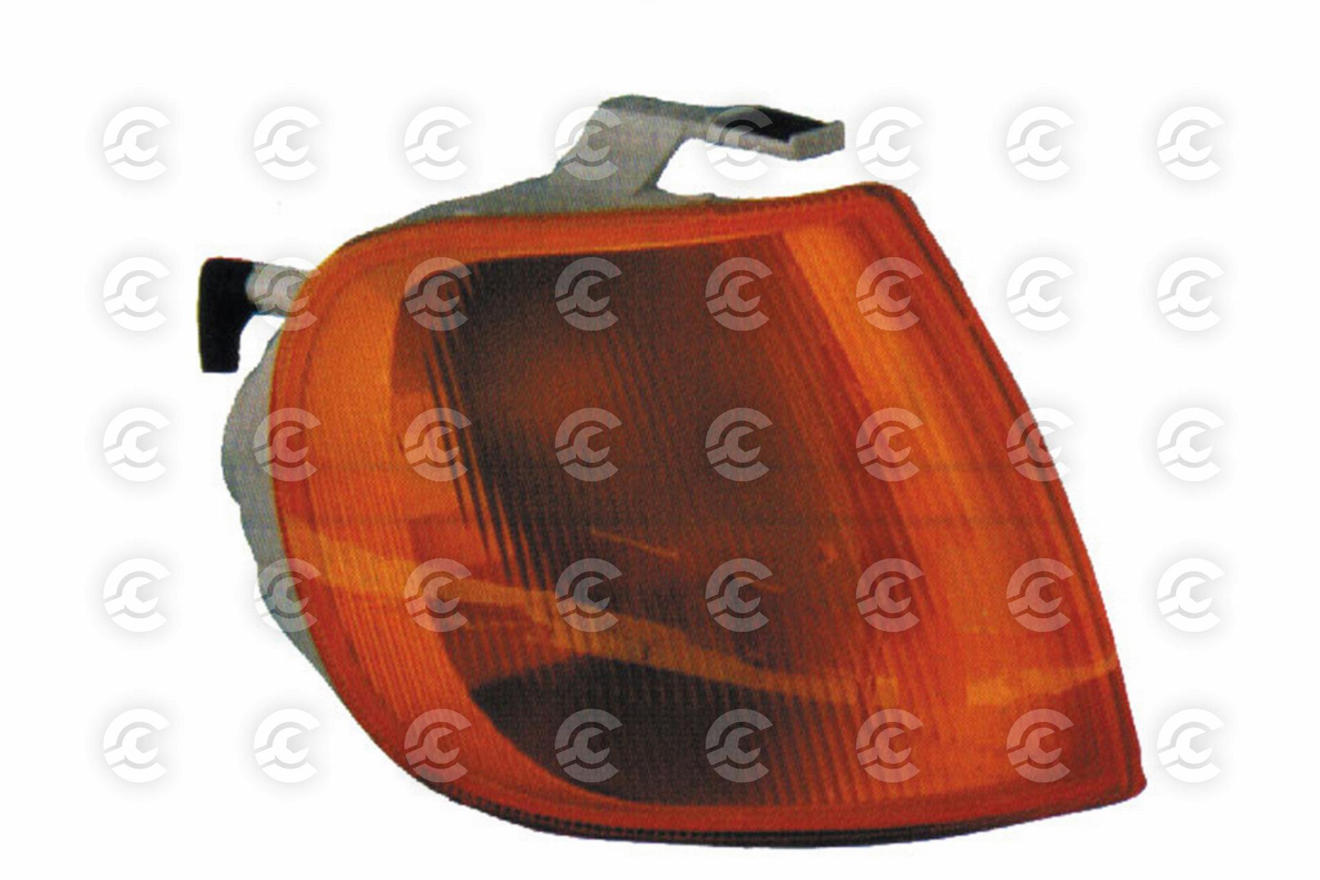 FANALE ANTERIORE DESTRO ARANCIO CON PORTA LAMPADA per VOLKSWAGEN POLO III