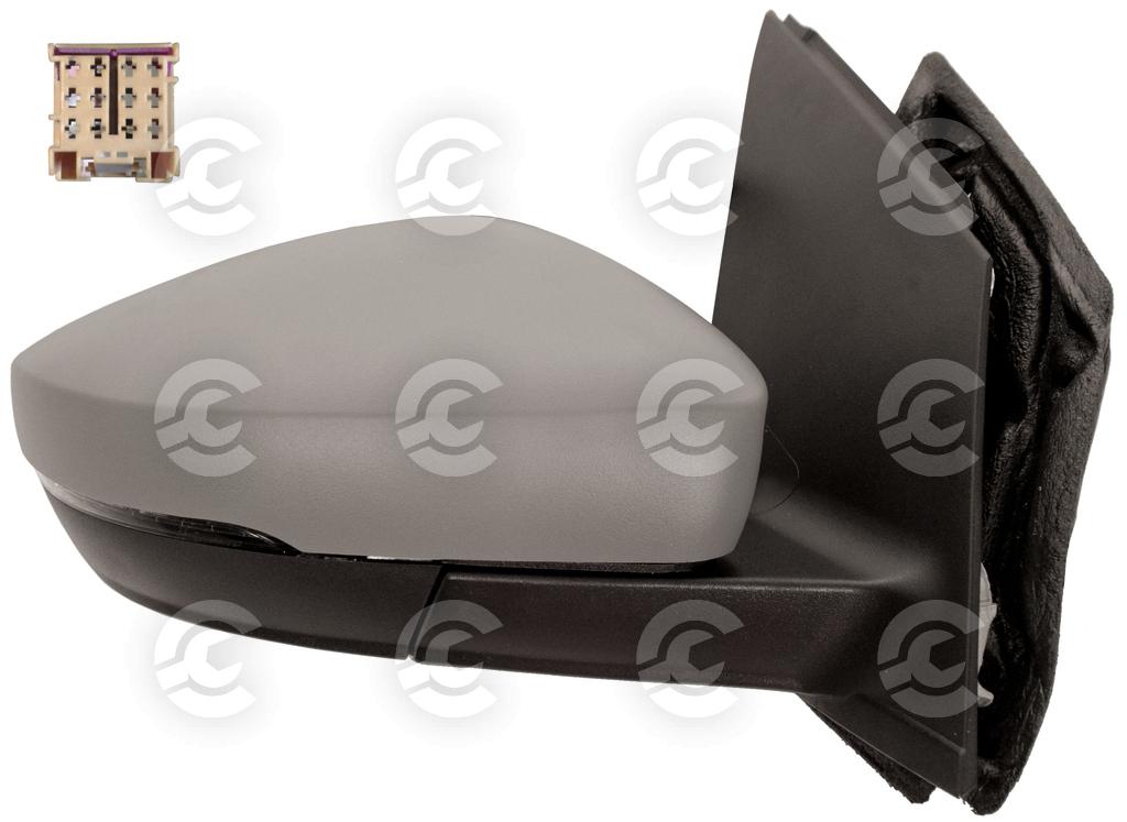 RETROVISORE DESTRO per VOLKSWAGEN POLO V Tre volumi e POLO V