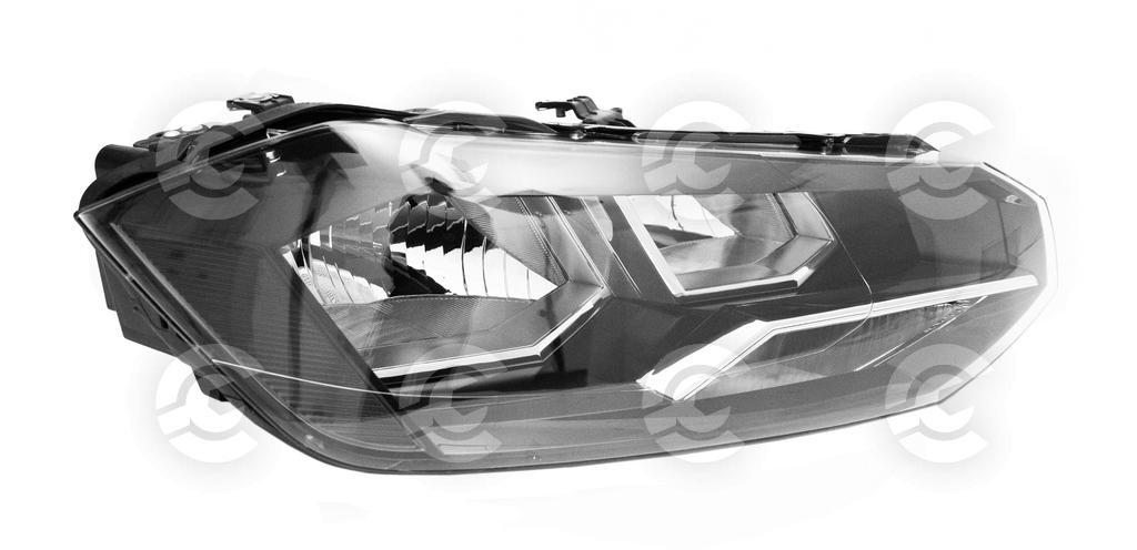 PROIETTORE DESTRO H7+H7 per VOLKSWAGEN POLO VI
