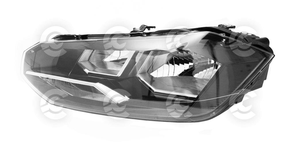PROIETTORE SINISTRO H7+H7 per VOLKSWAGEN POLO VI