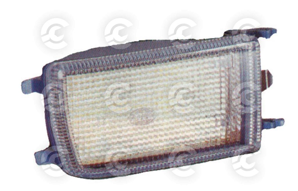 FANALE ANTERIORE DESTRO BIANCO SENZA PORTA LAMPADA per VOLKSWAGEN GOLF III, GOLF III Variant e GOLF III Cabriolet