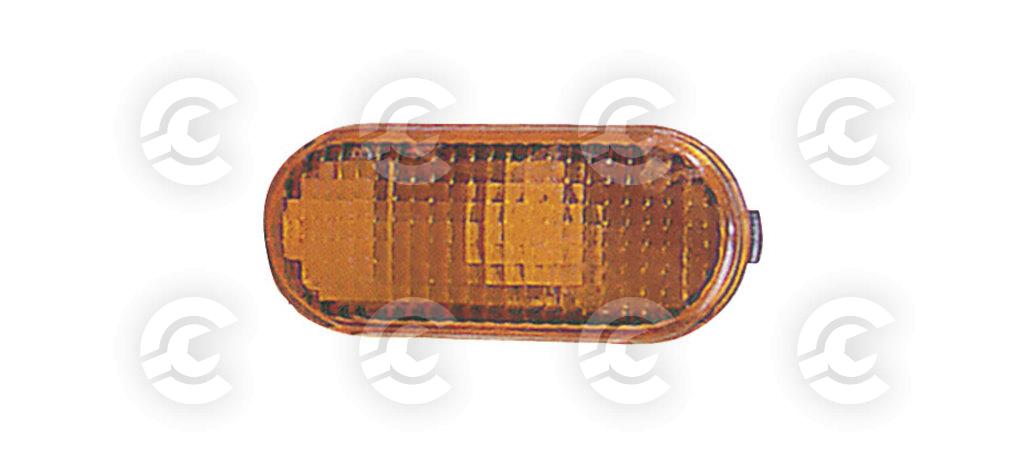 FANALE LATERALE DESTRO/SINISTRO ARANCIO SENZA PORTA LAMPADA MOD. 95 > 98 per VOLKSWAGEN e SEAT