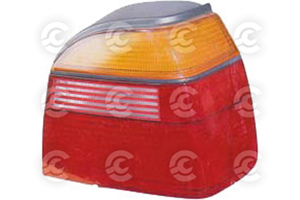 FANALE POSTERIORE DESTRO ROSSO/ARANCIO per VOLKSWAGEN GOLF III