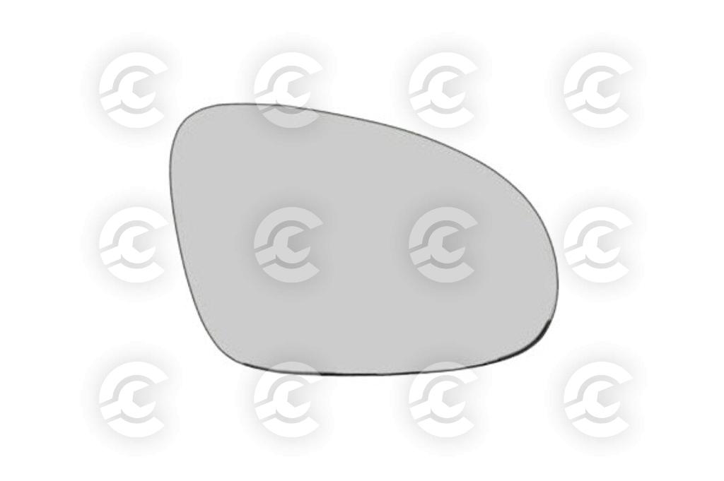 PIASTRA SPECCHIO SINISTRA per SKODA SUPERB I e VOLKSWAGEN