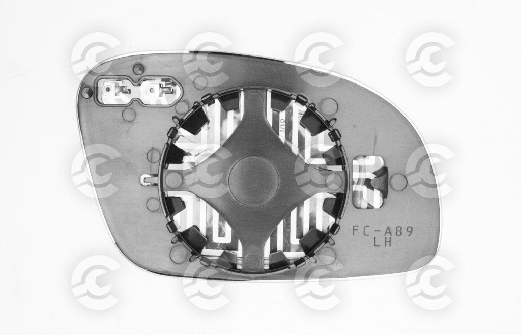 PIASTRA SPECCHIO SINISTRA per VOLKSWAGEN NEW BEETLE