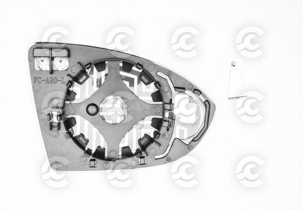 PIASTRA SPECCHIO SINISTRA per VOLKSWAGEN GOLF SPORTSVAN VII e TOURAN