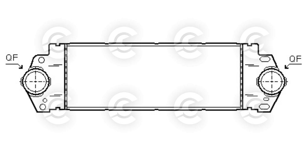 INTERCOOLER per VOLKSWAGEN