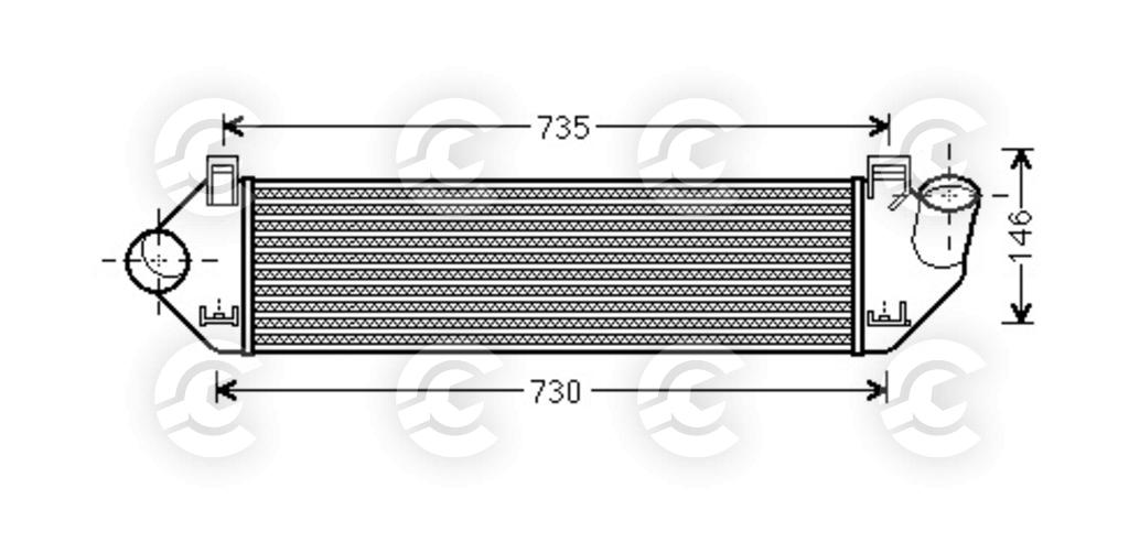 INTERCOOLER per VOLVO