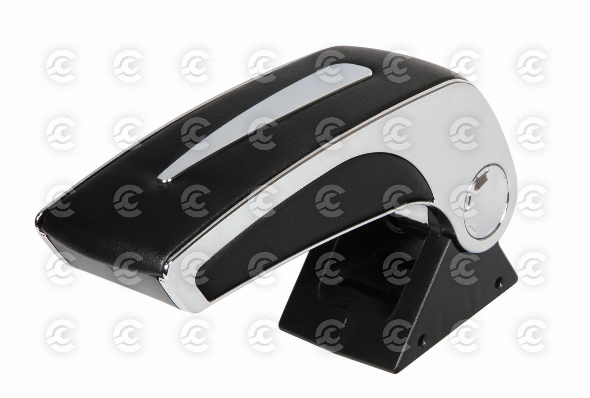 Ventura, bracciolo portaoggetti - Cromo