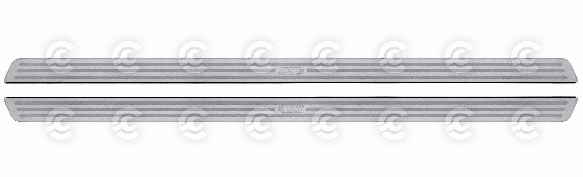 Profili battitacco in acciaio inox - PB-5 - 625x32 mm