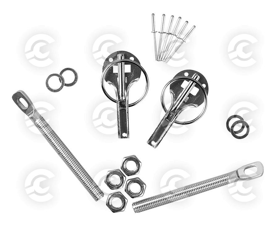 GC-0, kit ganci cofano competizione